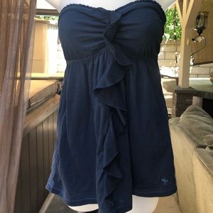Abercrombie & Fitch Tops - Abercrombie & Fitch 💥beautiful navy, top 💙 Abercrombie & Fitch Tops - Abercrombie & Fitch 💥beautiful navy, top 💙
